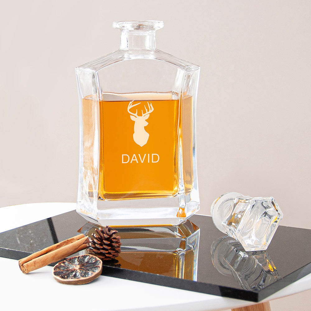 Personalised Stag Decanter