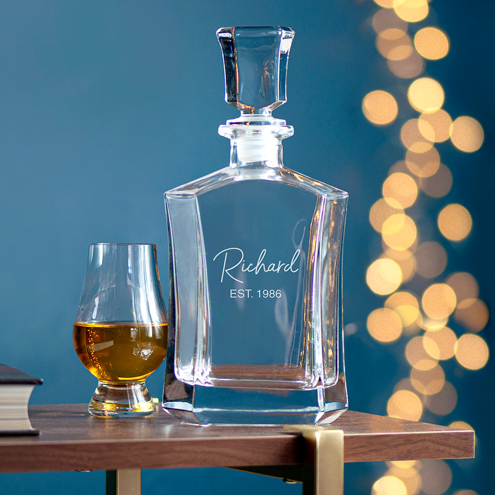 Personalised Signature Decanter