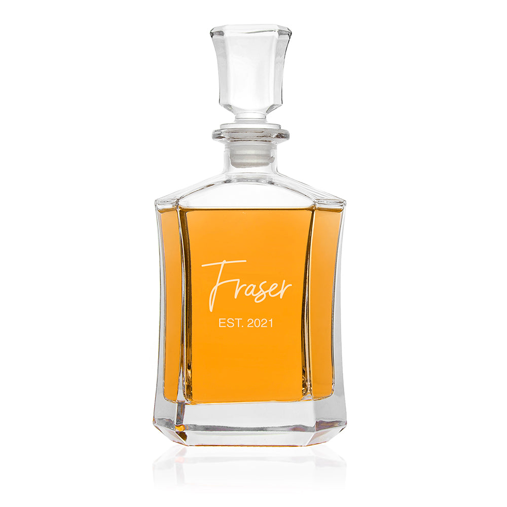 Personalised Signature Decanter