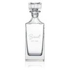 Personalised Timeless Signature Square Decanter