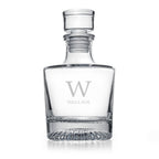 Personalised Elegance Monogram Round Decanter