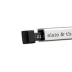 Personalised Men's Silver Hidden Message Capsule Necklace