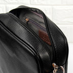 Personalised Crossbody Bag in Black