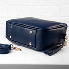 Personalised Crossbody Bag in Navy