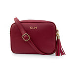 Personalised Crossbody Bag in Red