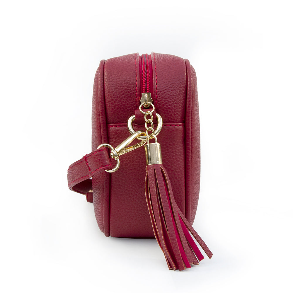 Personalised Crossbody Bag in Red