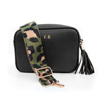 Personalised Crossbody Bag in Black