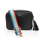 Personalised Crossbody Bag in Black