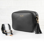 Personalised Crossbody Bag in Black