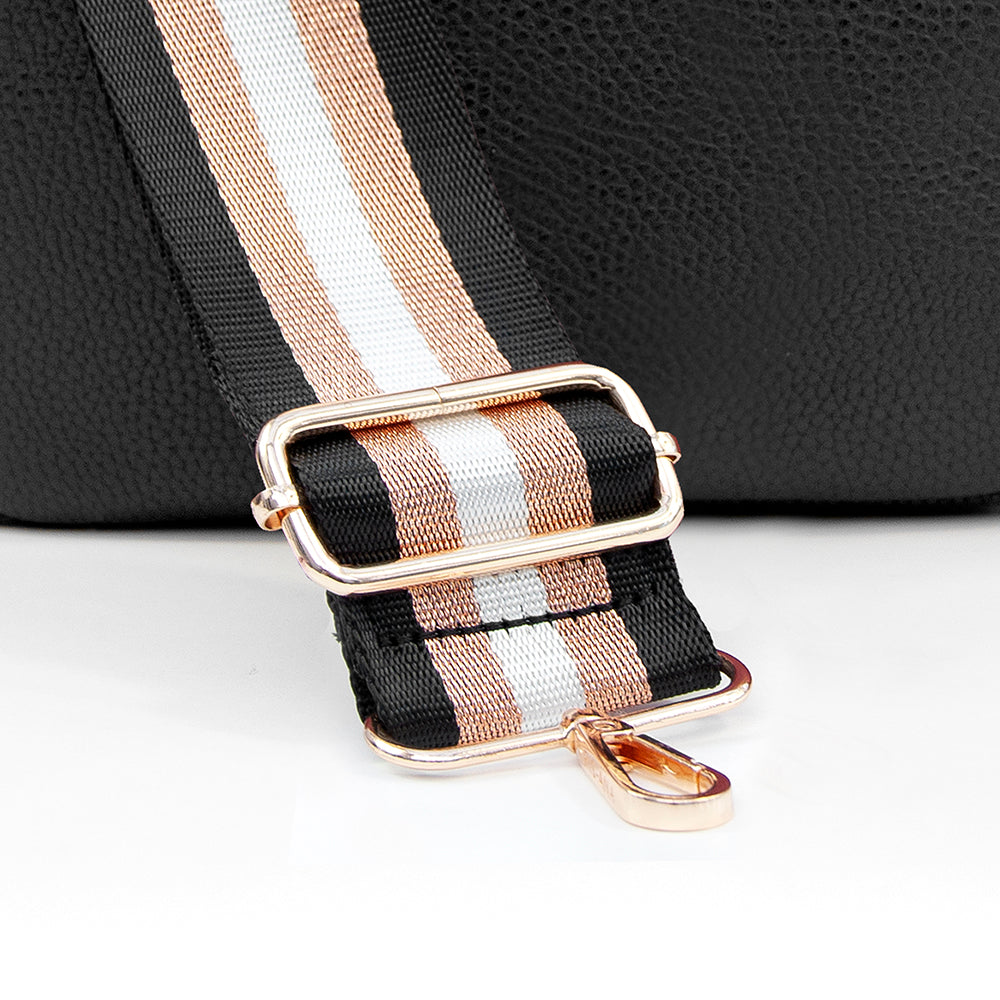 Personalised Crossbody Bag in Black
