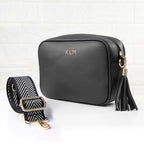 Personalised Crossbody Bag in Black