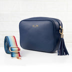 Personalised Crossbody Bag in Navy