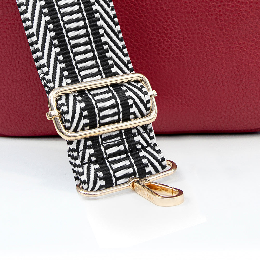 Personalised Crossbody Bag in Red