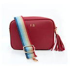 Personalised Crossbody Bag in Red