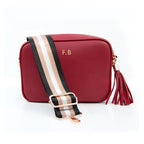 Personalised Crossbody Bag in Red
