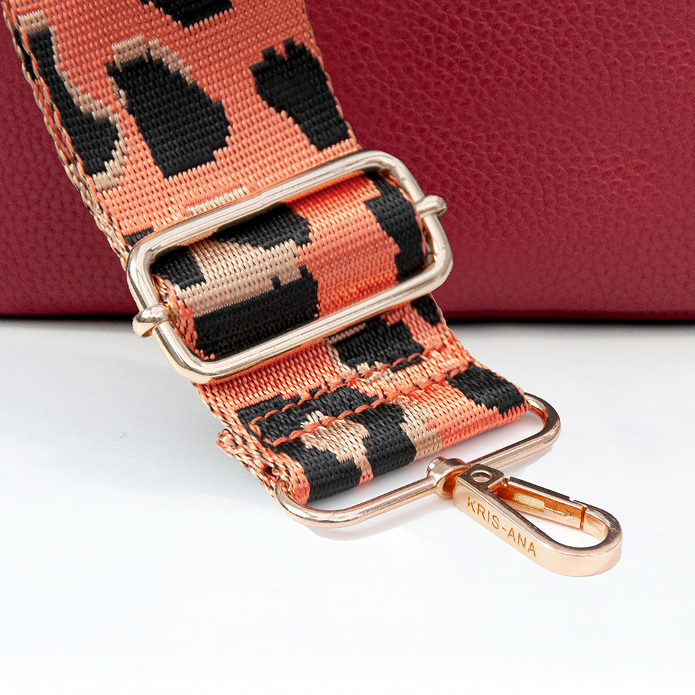 Personalised Crossbody Bag in Red