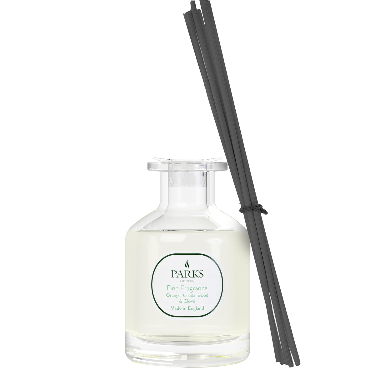 Fine Fragrance 100ml Diffuser Orange. Cedarwood & Clove