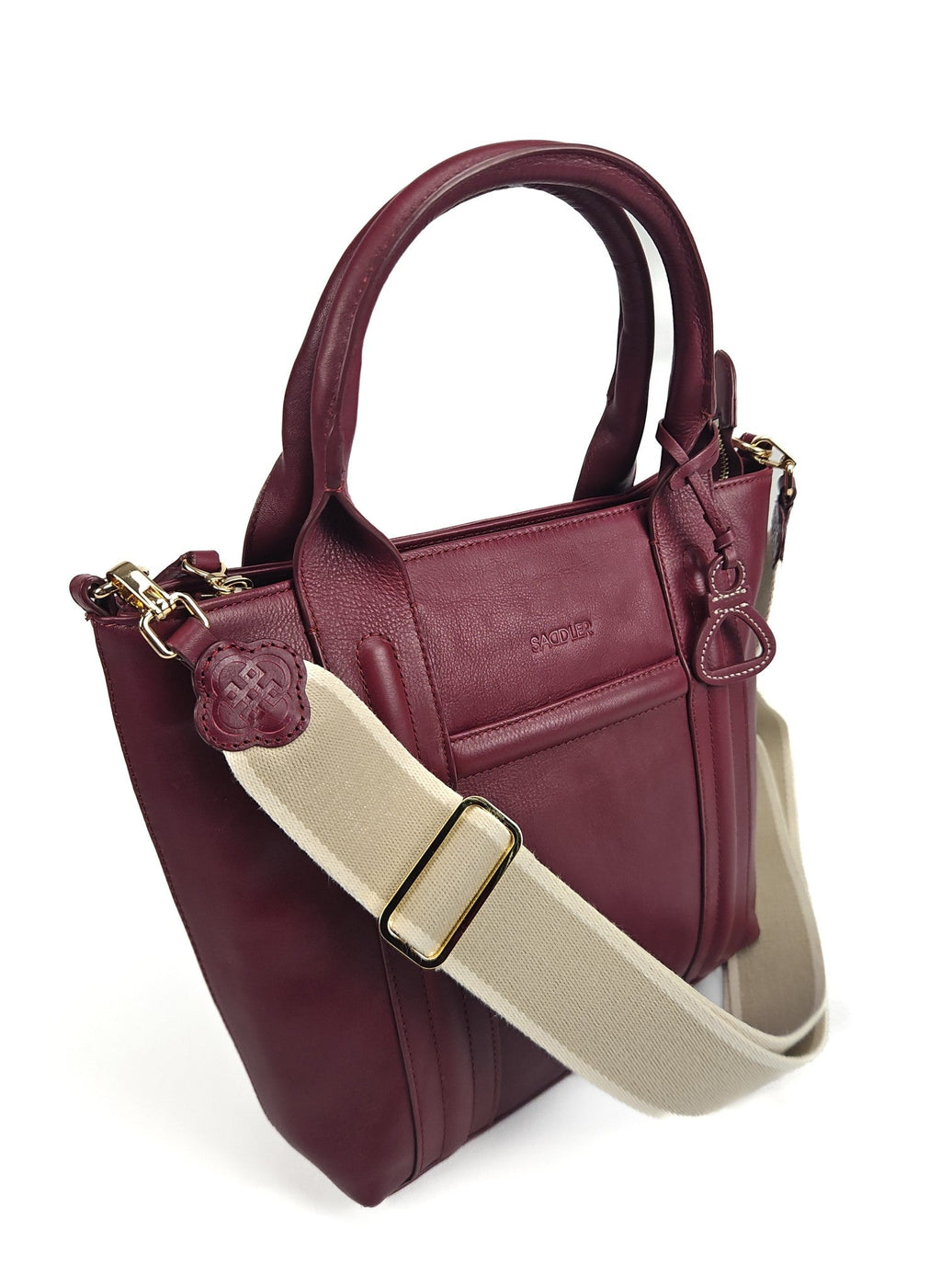"Patricia" Leather Handbag for Women by Saddler, Stylish, Versatile & Practical Design