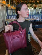 "Patricia" Leather Handbag for Women by Saddler, Stylish, Versatile & Practical Design