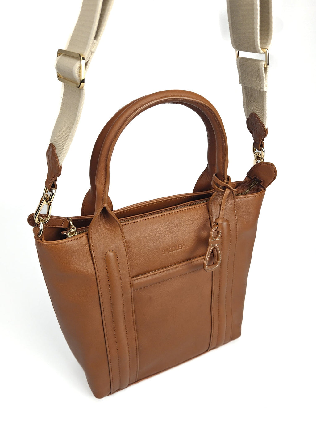"Patricia" Leather Handbag for Women by Saddler, Stylish, Versatile & Practical Design