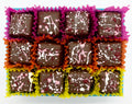 Handmade Pink Marc de Champagne Chocolates