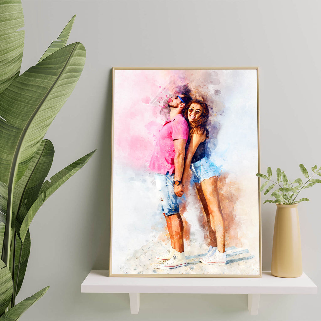 Personalised Watercolour Portrait – Portrait