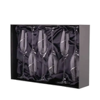 Diamante Champagne Flutes with Swarovski Crystals - Gift Box of 6