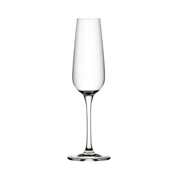 Mississippi Glass Flutes - 210ml - Set of 6