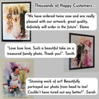 Personalised Watercolour Portrait – Portrait