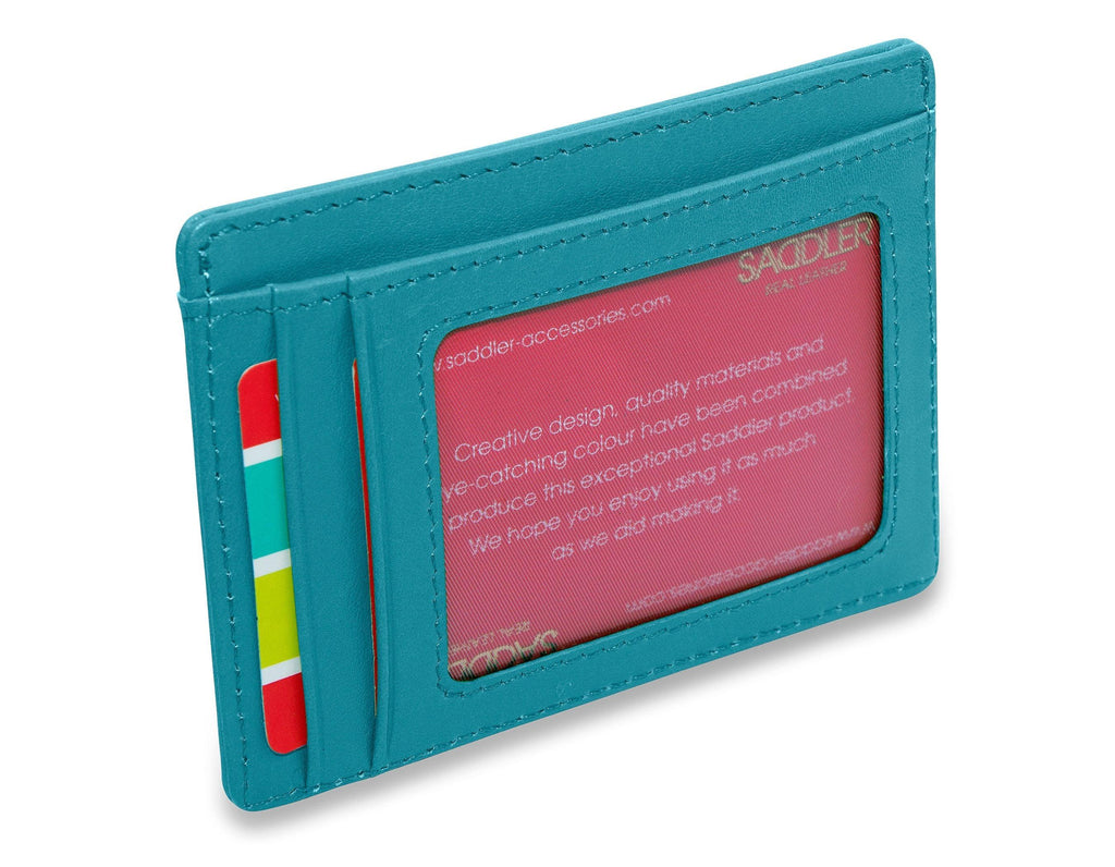 Slim Leather Card Holder "Stella", Handmade by Saddler | Gift Boxed