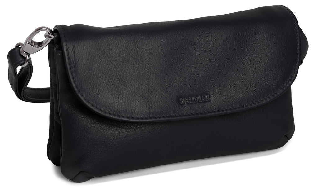 SADDLER Audrey Compact Leather Crossbody Bag & Clutch, Versatile & Stylish, Gift Boxed