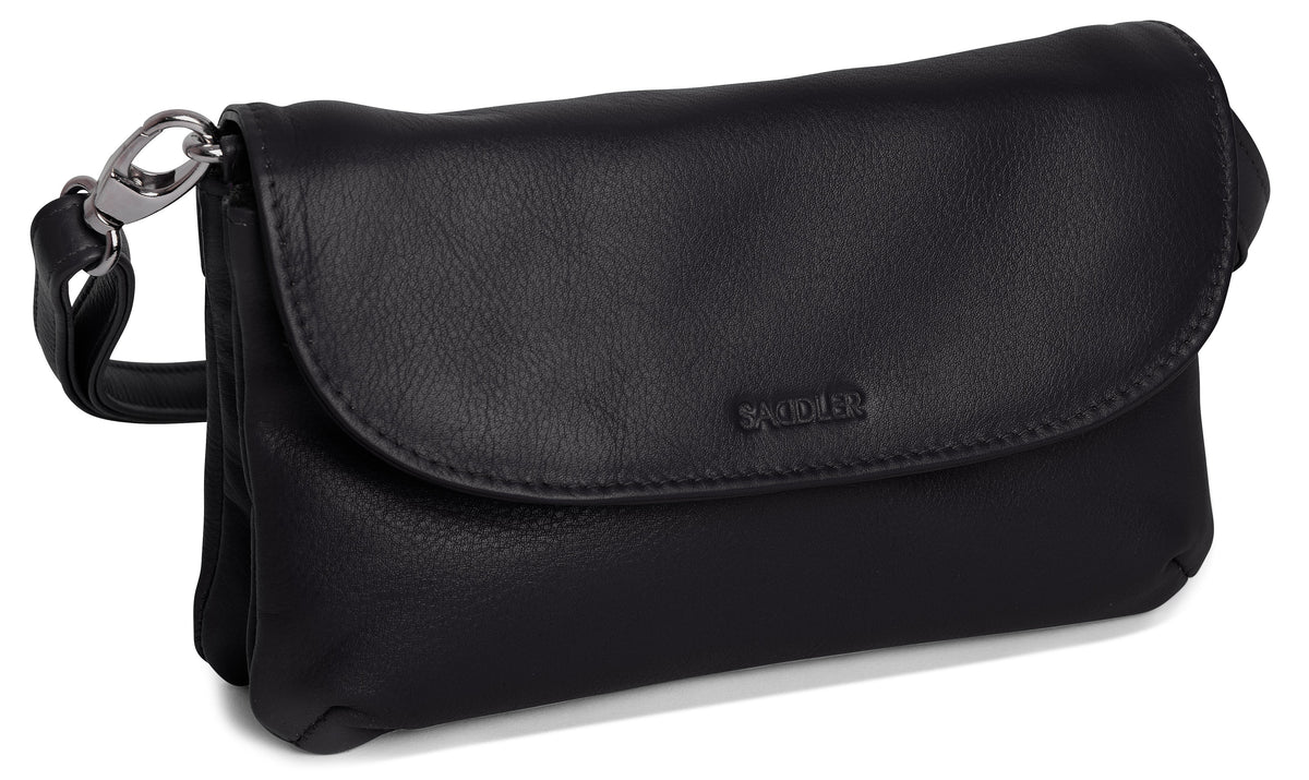 SADDLER Audrey Compact Leather Crossbody Bag & Clutch, Versatile & Stylish, Gift Boxed