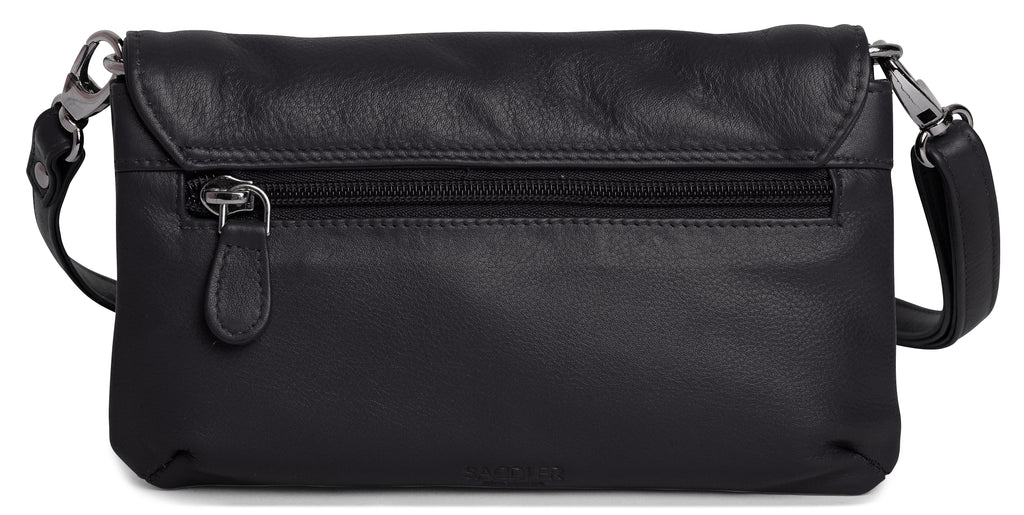 SADDLER Audrey Compact Leather Crossbody Bag & Clutch, Versatile & Stylish, Gift Boxed