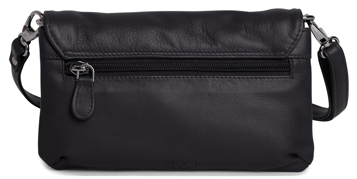 SADDLER Audrey Compact Leather Crossbody Bag & Clutch, Versatile & Stylish, Gift Boxed