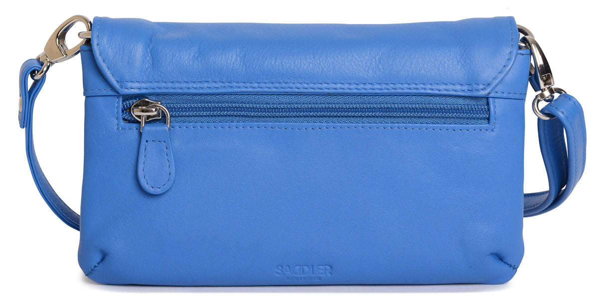 SADDLER Audrey Compact Leather Crossbody Bag & Clutch, Versatile & Stylish, Gift Boxed
