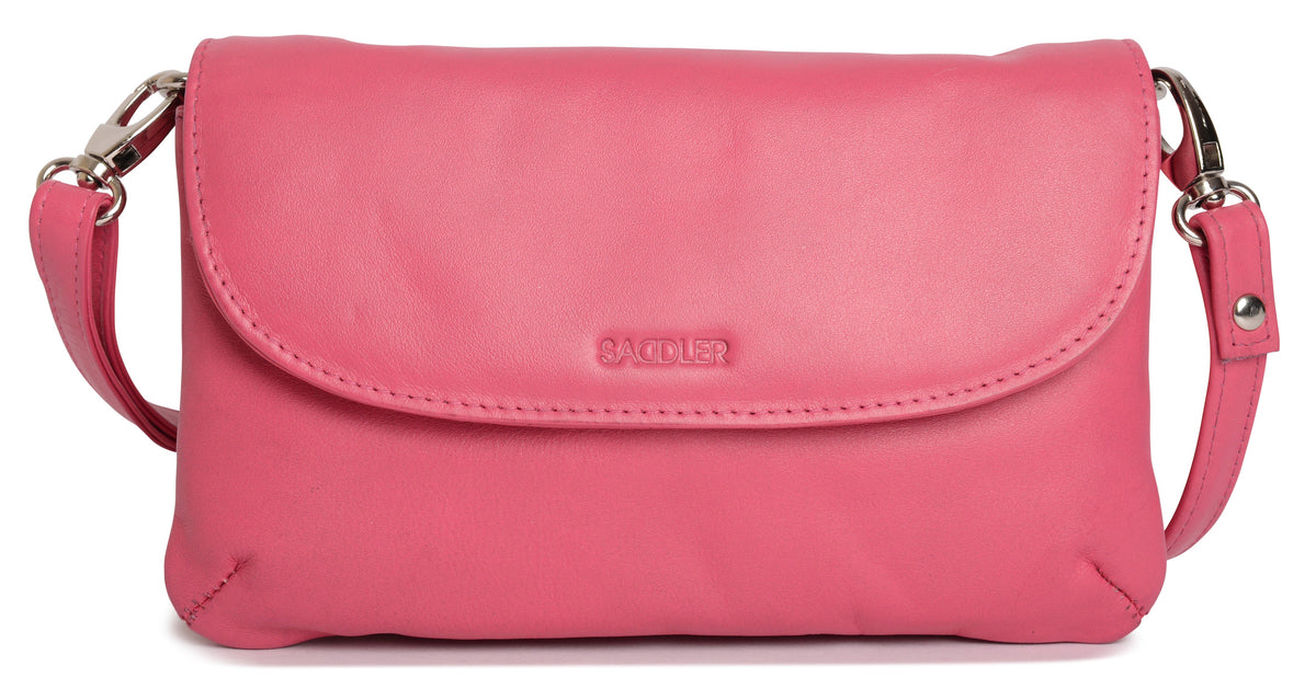 SADDLER Audrey Compact Leather Crossbody Bag & Clutch, Versatile & Stylish, Gift Boxed