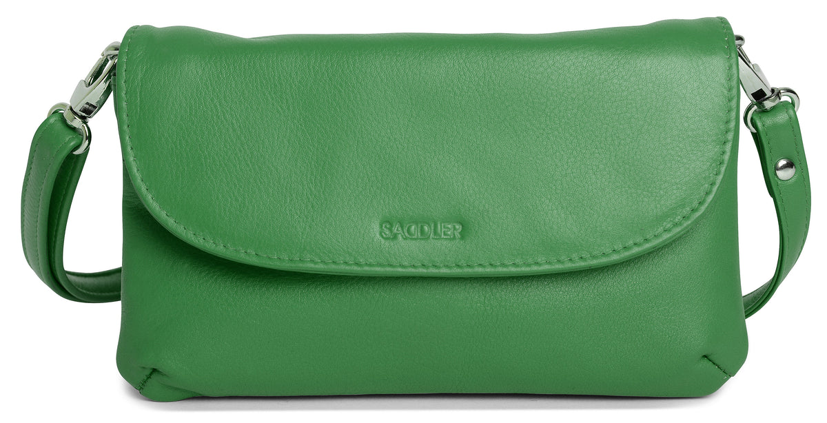 SADDLER Audrey Compact Leather Crossbody Bag & Clutch, Versatile & Stylish, Gift Boxed