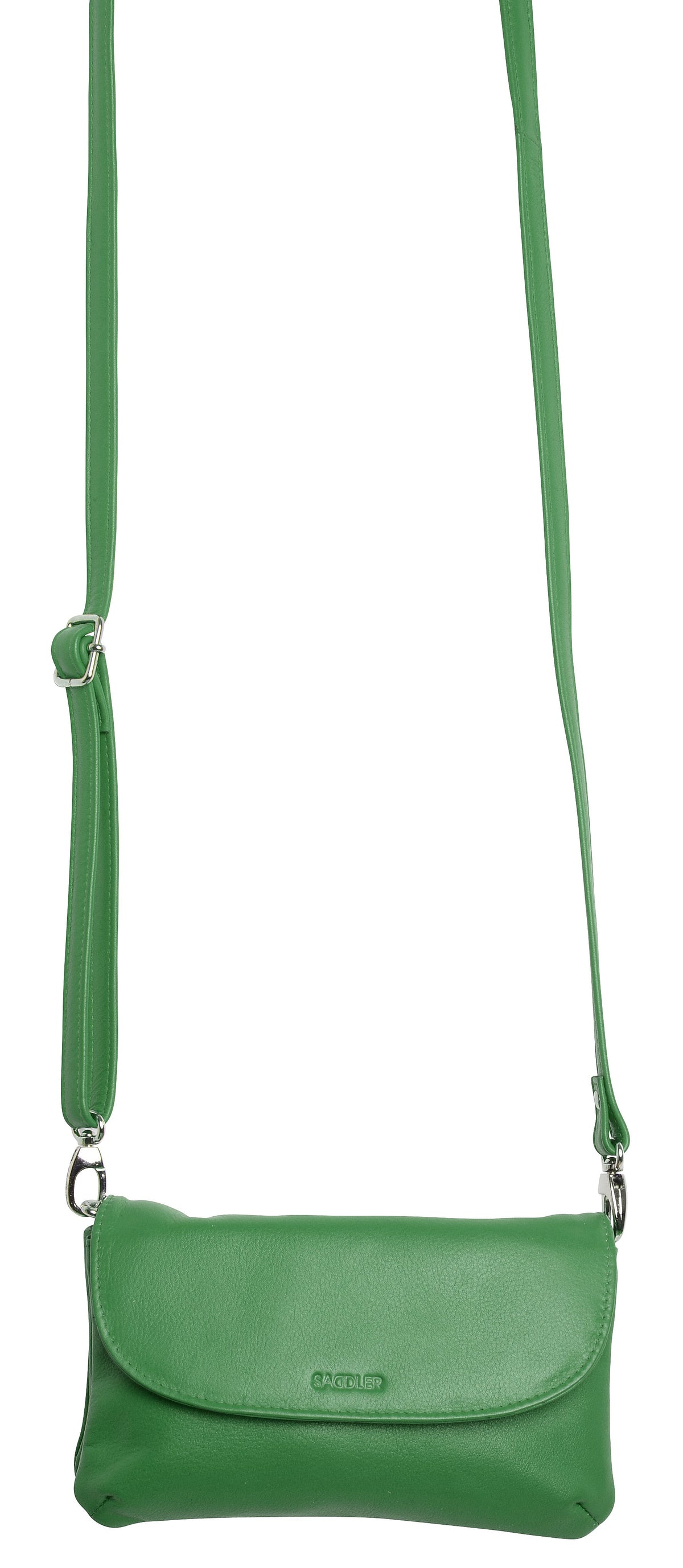 SADDLER Audrey Compact Leather Crossbody Bag & Clutch, Versatile & Stylish, Gift Boxed