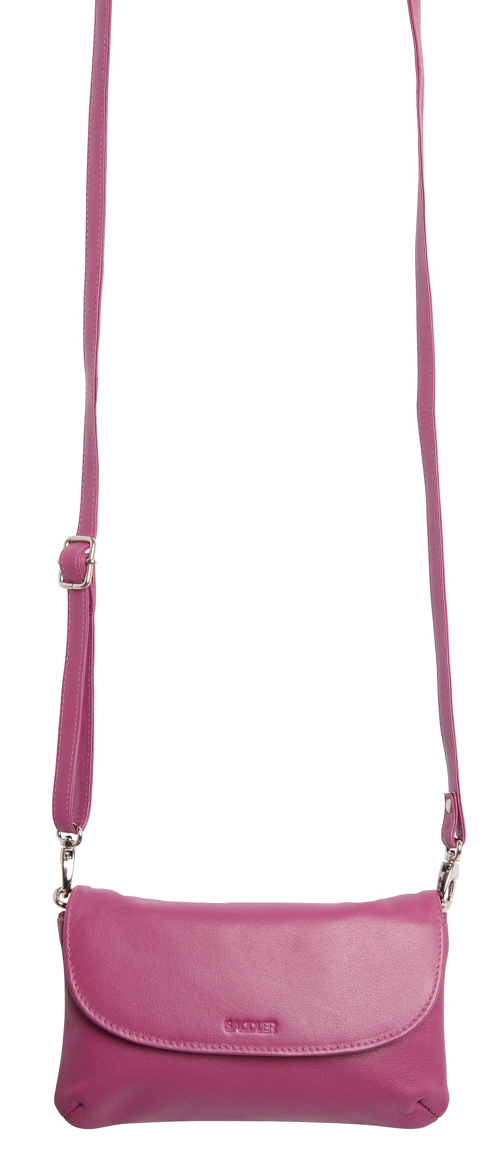 SADDLER Audrey Compact Leather Crossbody Bag & Clutch, Versatile & Stylish, Gift Boxed