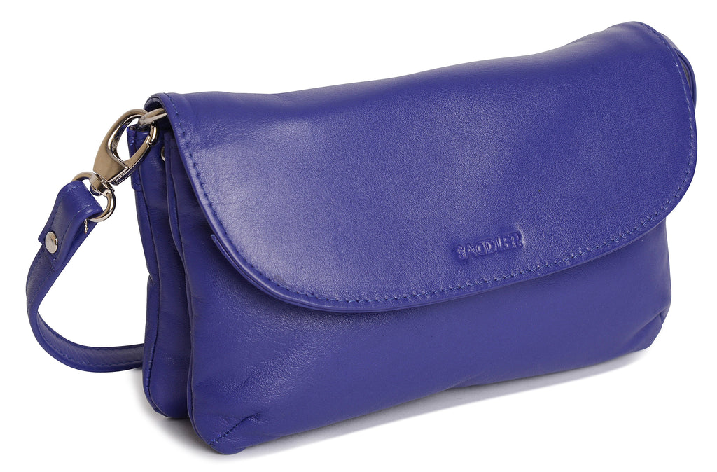 SADDLER Audrey Compact Leather Crossbody Bag & Clutch, Versatile & Stylish, Gift Boxed