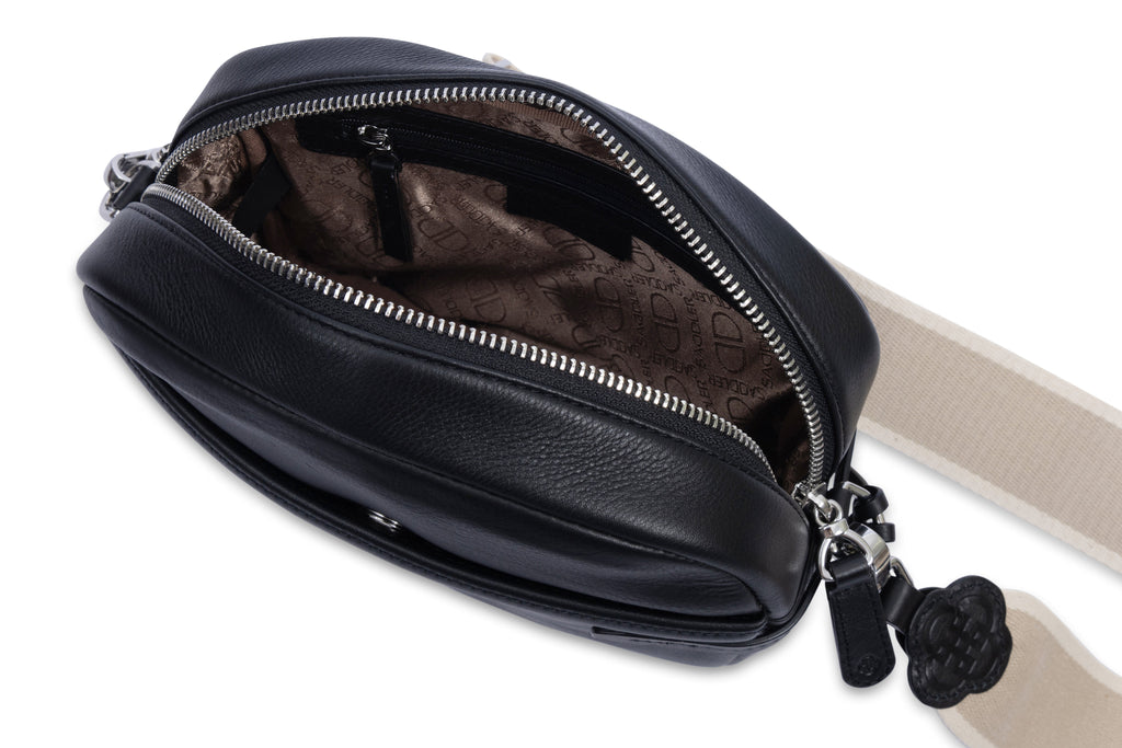 Laura Leather Camera Bag, Handmade by Saddler, Compact, Stylish & Practical
