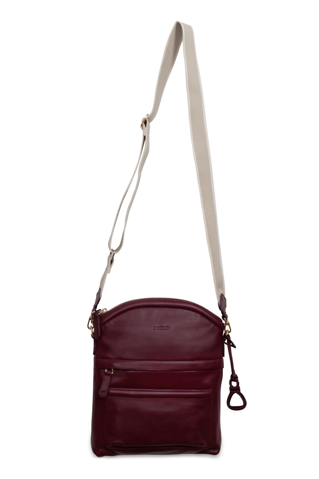 Kimberley Leather Crossbody Bag, Handmade by Saddler