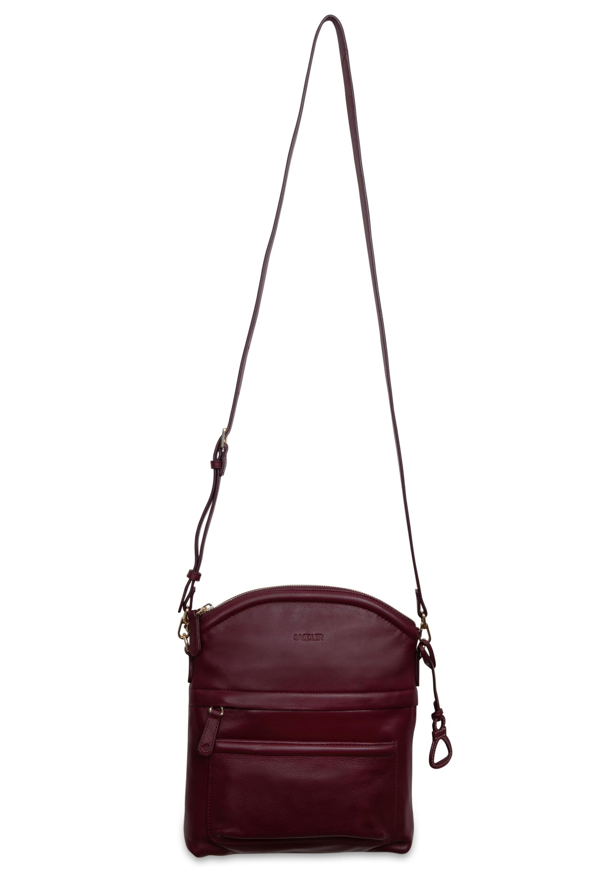 Kimberley Leather Crossbody Bag, Handmade by Saddler