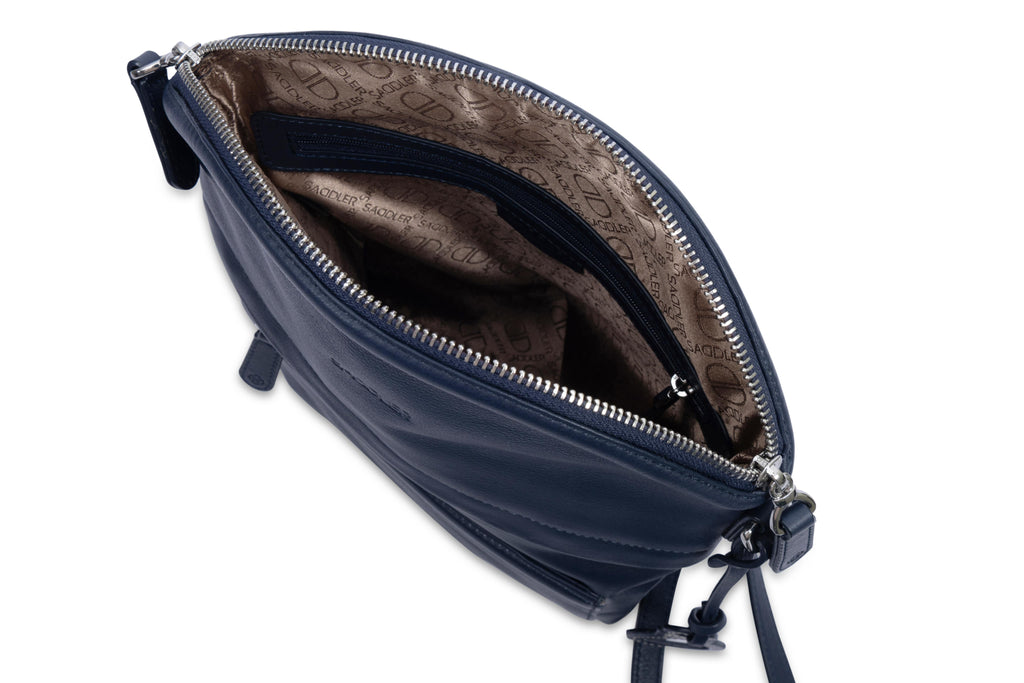 Kimberley Leather Crossbody Bag, Handmade by Saddler