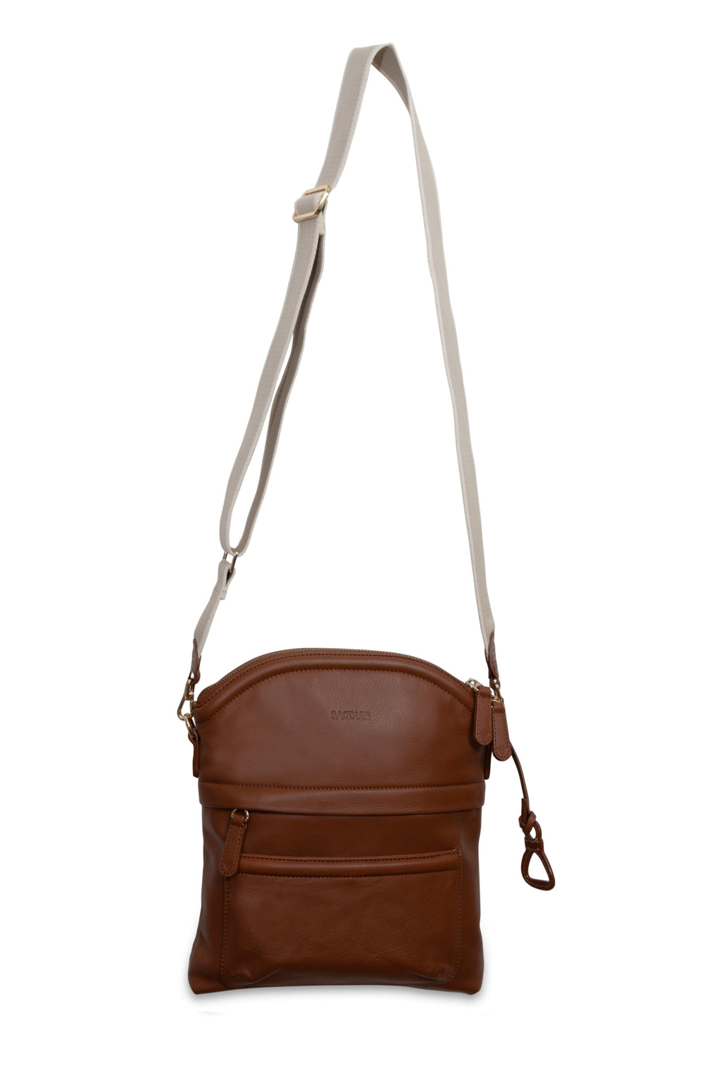Kimberley Leather Crossbody Bag, Handmade by Saddler