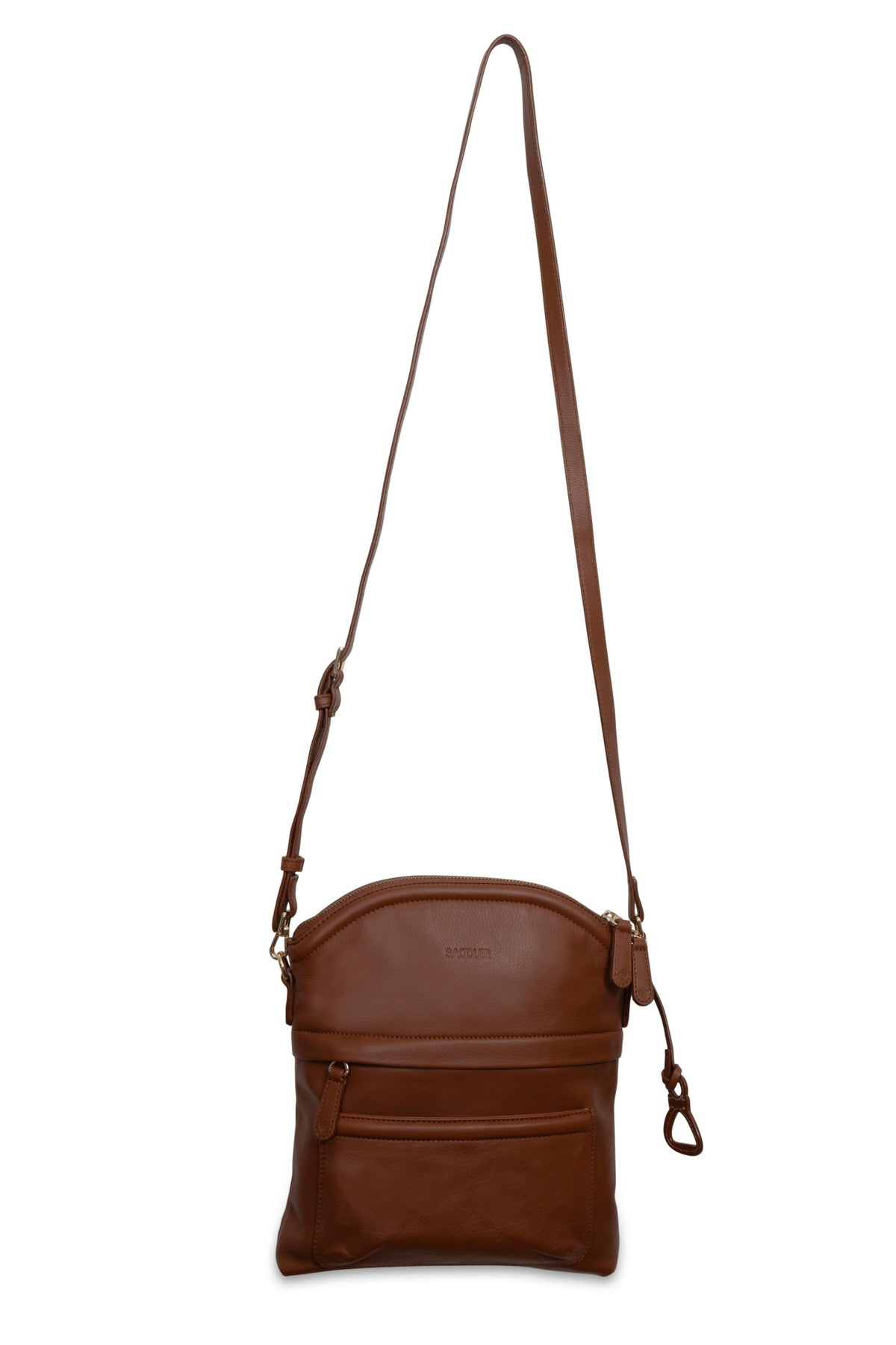 Kimberley Leather Crossbody Bag, Handmade by Saddler