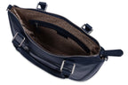 SADDLER "Chloe" Real Leather Twin-Handle Handbag with Crossbody Strap, Handmade, with Keepsake Pouch