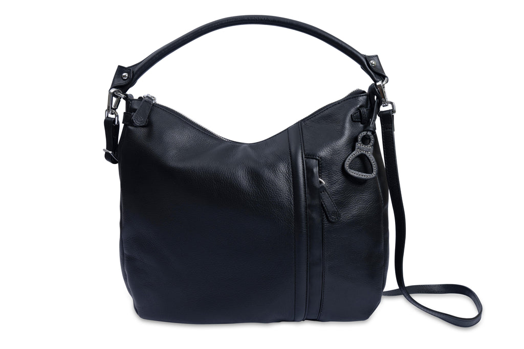 SADDLER "Julia" Real Leather Hobo Bag, Versatile, Stylish & Spacious Design