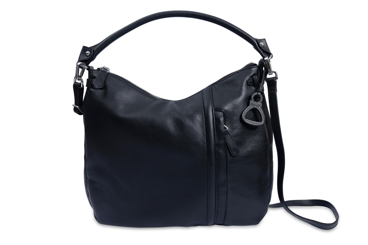 SADDLER "Julia" Real Leather Hobo Bag, Versatile, Stylish & Spacious Design