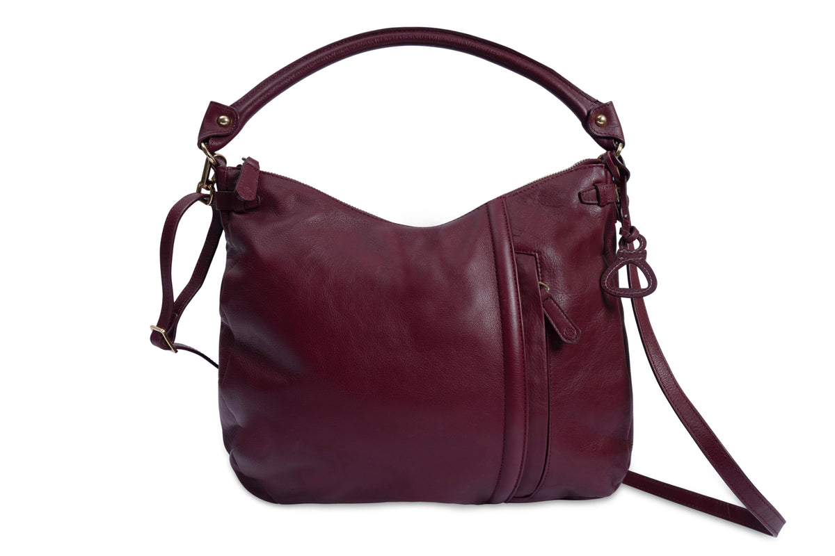 SADDLER "Julia" Real Leather Hobo Bag, Versatile, Stylish & Spacious Design